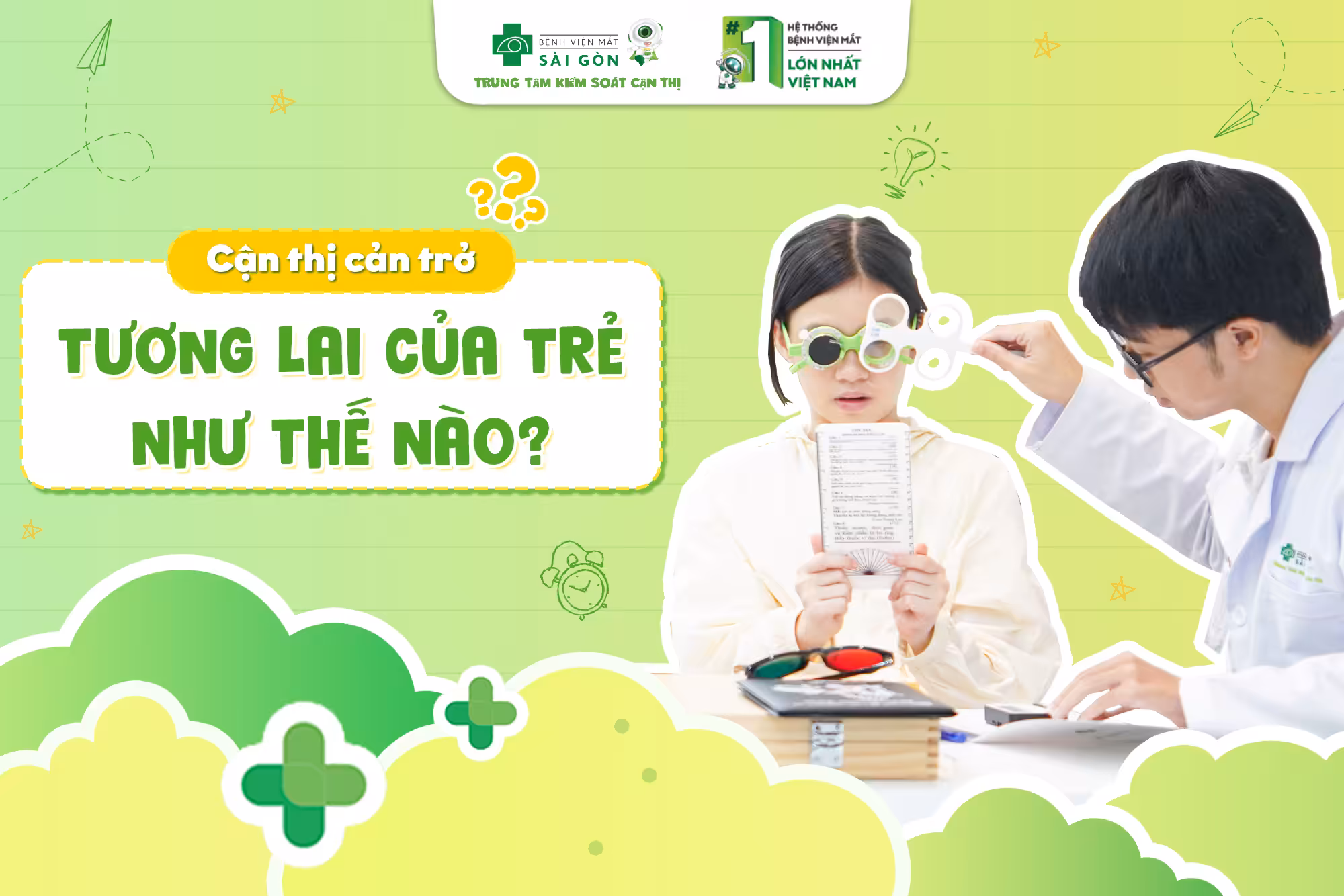 Tìm hiểu cận thị là gì và cận thị cản trở tương lai trẻ thế nào?